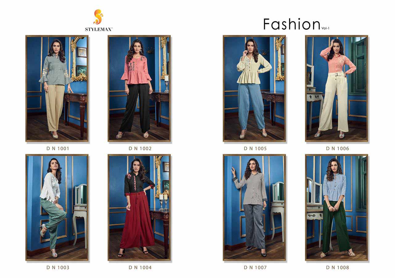 Fashion Vol-1 Rayon Cotton Palazzo Kurti Set Fashion Vol-1 Rayon Cotton Palazzo Kurti Set